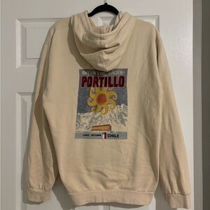 Marine Layer Cream Graphic Hoodie
